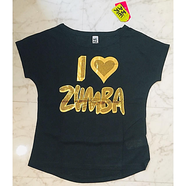 Zumba(ズンバ)のZUMBA☆ズンバ☆ゴージャスで可愛いTシャツ☆再入荷❣️ レディースのトップス(Tシャツ(半袖/袖なし))の商品写真