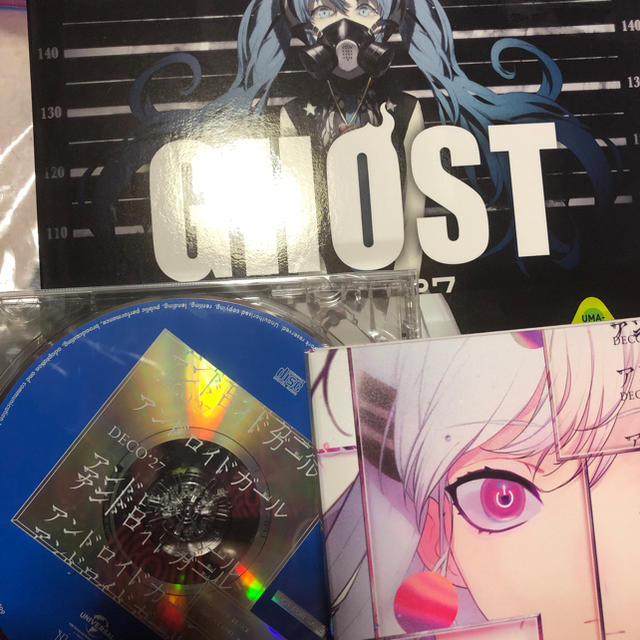 deco27 アンドロイドガールアニメイト初回限定盤と ghost初回限定盤 エンタメ/ホビーのCD(ボーカロイド)の商品写真