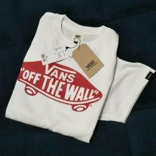 ヴァンズ(VANS)の★新品★今季★ VANSTシャツ／ホワイト／Ｍ(Tシャツ(半袖/袖なし))