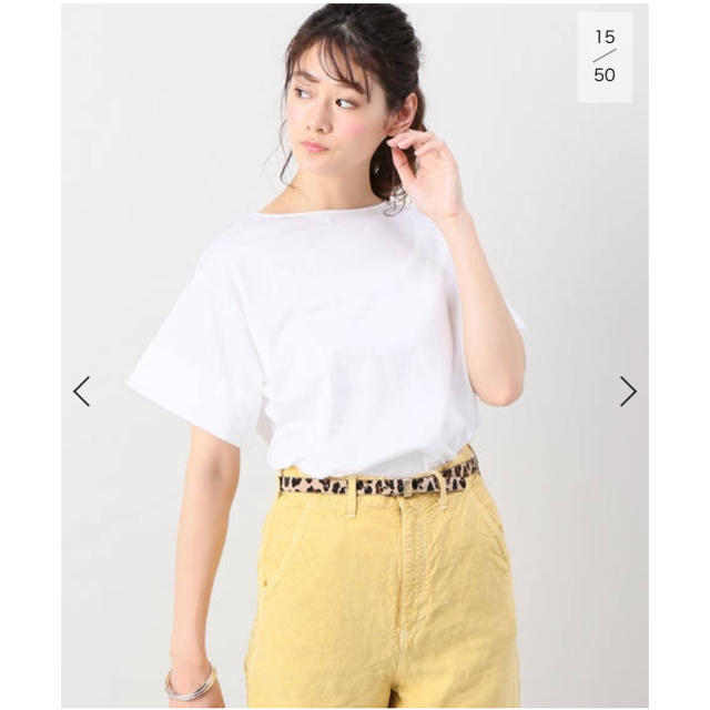 Spick & Span(スピックアンドスパン)のお値下げ Spick &span 白 Tシャツ レディースのトップス(Tシャツ(半袖/袖なし))の商品写真