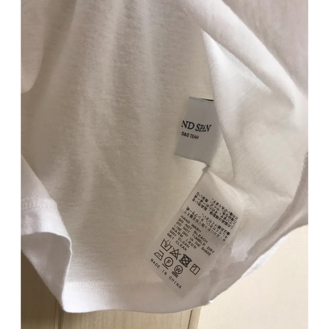 Spick & Span(スピックアンドスパン)のお値下げ Spick &span 白 Tシャツ レディースのトップス(Tシャツ(半袖/袖なし))の商品写真