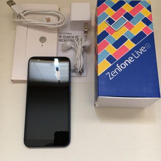 エイスース(ASUS)のZenFone Live (L1) SIMフリースマートフォン(スマートフォン本体)