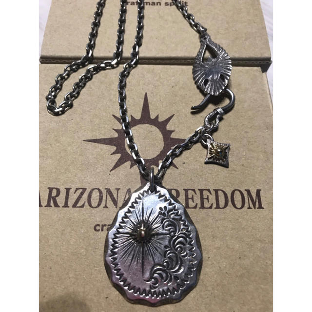 ARIZONA FREEDOM(アリゾナフリーダム)のアリゾナフリーダム arizona freedom ウェスタンリバー別注たたき メンズのアクセサリー(ネックレス)の商品写真