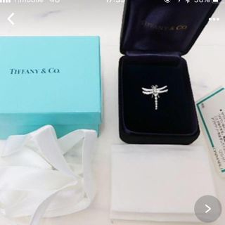 ティファニー(Tiffany & Co.)のティファニー TIFFANY ドラゴンフライ ダイヤ プラチナ 大幅お値下げ‼️(ネックレス)