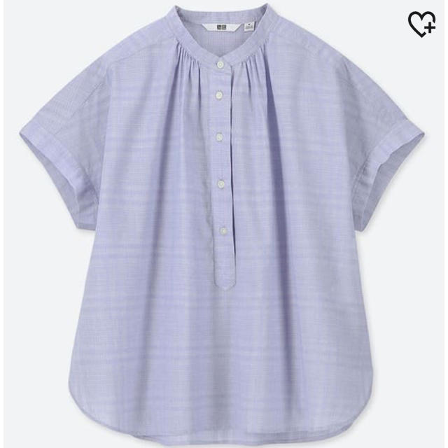 UNIQLO(ユニクロ)のUNIQLO ブラウス 半袖  レディースのトップス(シャツ/ブラウス(半袖/袖なし))の商品写真