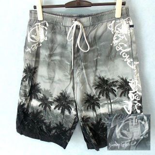 【BODY GLOVE】 美品 ボディグローブ 水着 グレー  サイズLL(水着)