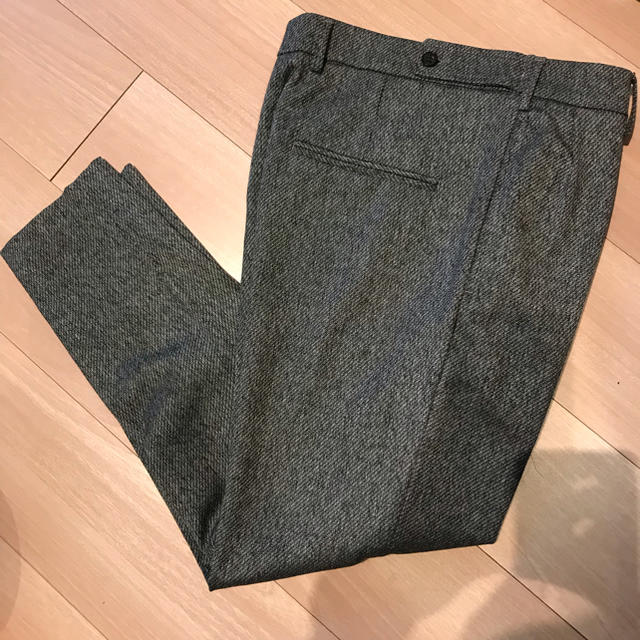 ZARA(ザラ)のZARA MAN ザラ スラックス  テーパード グレー【美品】 メンズのパンツ(スラックス)の商品写真