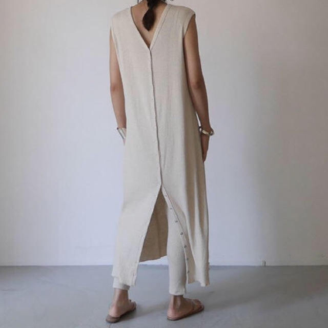 DEUXIEME CLASSE(ドゥーズィエムクラス)のargue  Linen×Cotton Reversible Dress レディースのワンピース(ロングワンピース/マキシワンピース)の商品写真