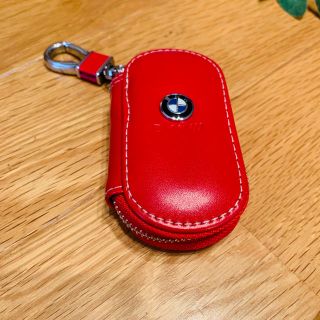 ビーエムダブリュー(BMW)のBMW💙❤️キーホルダー収納ポーチ付き(キーホルダー)