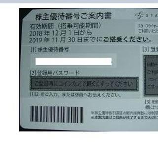 スターフライヤー株主優待券 送料こみ 有効期限 2019年11月30日(その他)