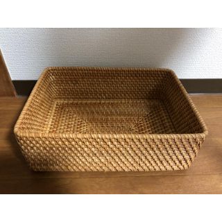 ムジルシリョウヒン(MUJI (無印良品))の無印 ラタン バスケット(バスケット/かご)