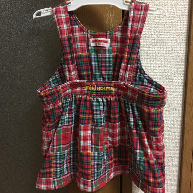 mikihouse(ミキハウス)のミキハウス レトロ スカート 80㌢ レア キッズ/ベビー/マタニティのベビー服(~85cm)(スカート)の商品写真