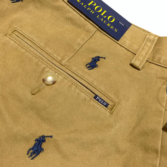 POLO RALPH LAUREN(ポロラルフローレン)のPOLO RALPH LAUREN Pony柄ハーフチノ / 30W メンズのパンツ(ショートパンツ)の商品写真