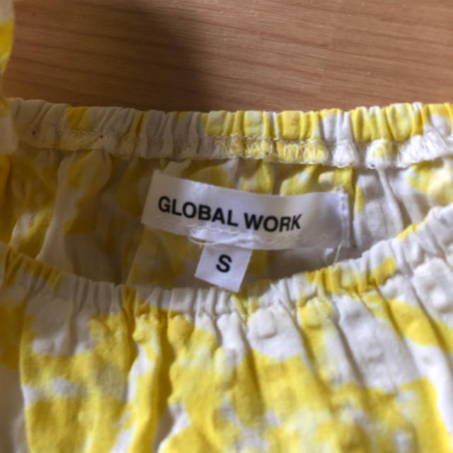 GLOBAL WORK(グローバルワーク)のGLOBAL WORK ノースリーブブラウス ヘアバンド セット キッズ/ベビー/マタニティのキッズ服女の子用(90cm~)(ブラウス)の商品写真