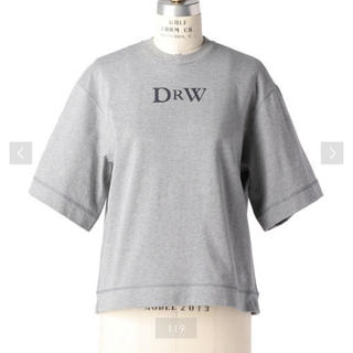 ドゥロワー(Drawer)のdrawer ドゥロワー ロゴtシャツ(Tシャツ(半袖/袖なし))