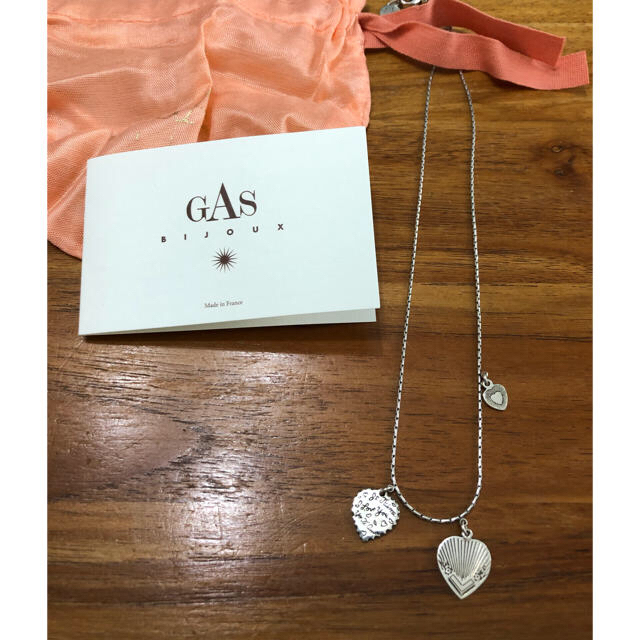 GAS BIJOUX CLOVE/MINI/A ハートネックレス