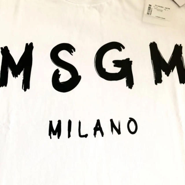 【新品】MSGM Tシャツ L サイズ