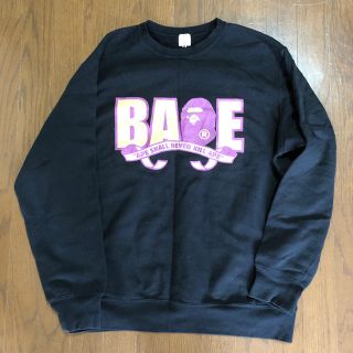 アベイシングエイプ(A BATHING APE)のびんこう様専用 （値下げ）アベイシングエイプ トレーナーL(スウェット)