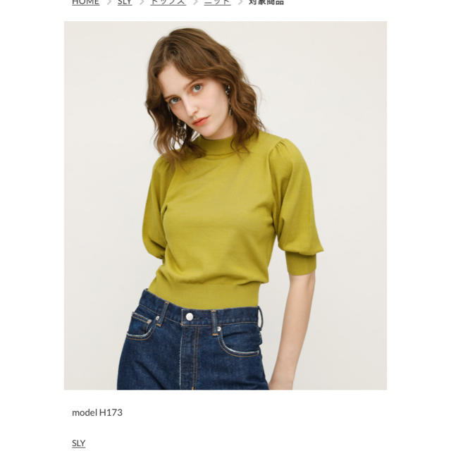 SLY(スライ)の完売品☆TURTLE PUFF SLEEVE TOPS レディースのトップス(カットソー(半袖/袖なし))の商品写真