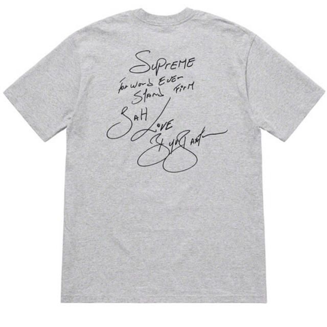 Supreme Buju Banton Tee Heather Grey 新品 theorendatutor.com