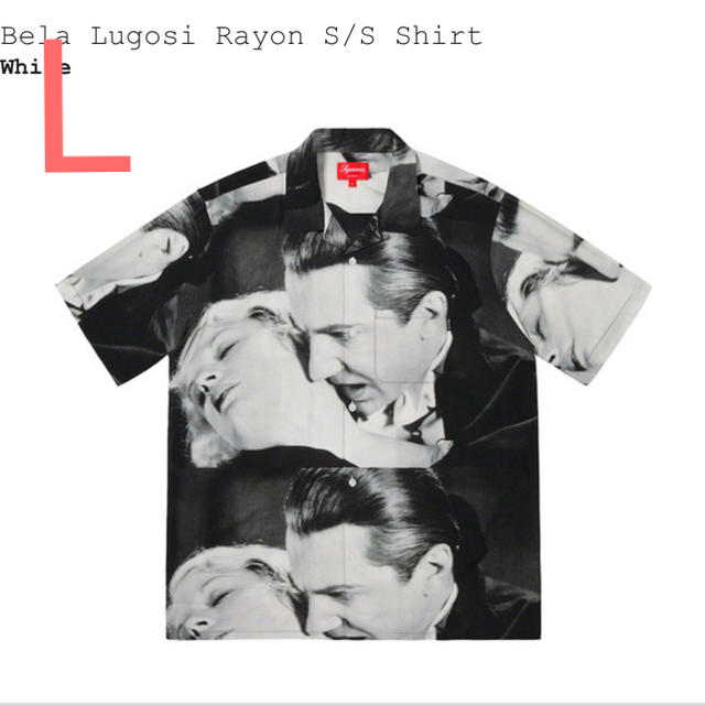 supreme シュプリーム レーヨン Bela Lugosi Rayon