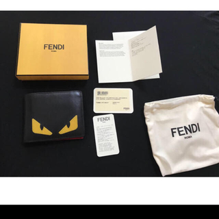 フェンディ(FENDI)のコメントにて値引き！FENDI 二つ折り財布 モンスター(折り財布)