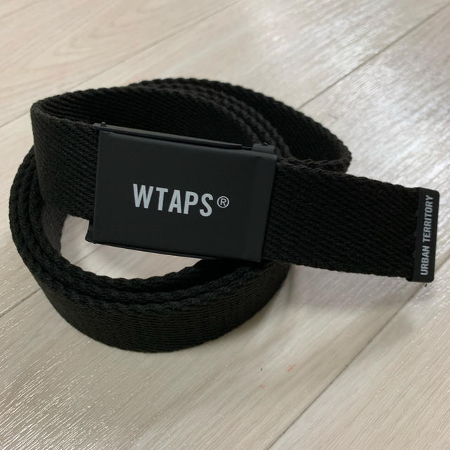 WTAPS 19SS WEBB 01 / BELT. ACRYLIC BLK