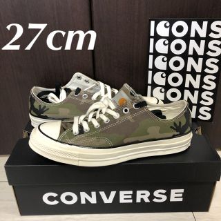 カーハート(carhartt)の27cm carhartt wip converse ct70 チャックテイラー(スニーカー)