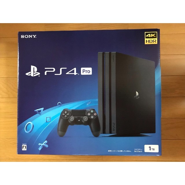 PS4 Pro 1TB ジェットブラック  新品