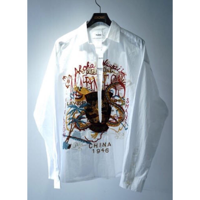 doublet CHAOS EMBROIDERY SKIPPER SHIRT