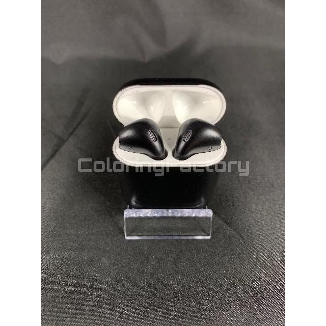 Apple - AirPods 第１世代 MMEF2J/A 中古 マットブラック 即日発送