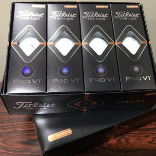 タイトリスト(Titleist)の新品未使用PROＶ１ホワイト1ダースオマケ付(ゴルフ)