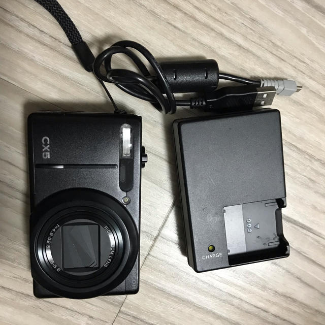 RICOH(リコー)のリコー CX5 スマホ/家電/カメラのカメラ(コンパクトデジタルカメラ)の商品写真