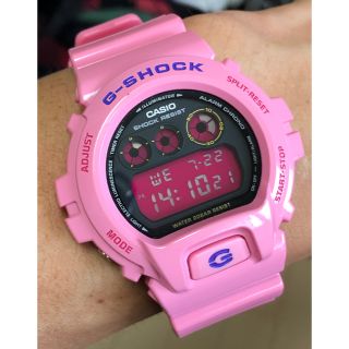 ジーショック(G-SHOCK)のクレイジーカラー/G-SHOCK/マットピンク/ビンテージ/DW-6900/箱付(腕時計(デジタル))