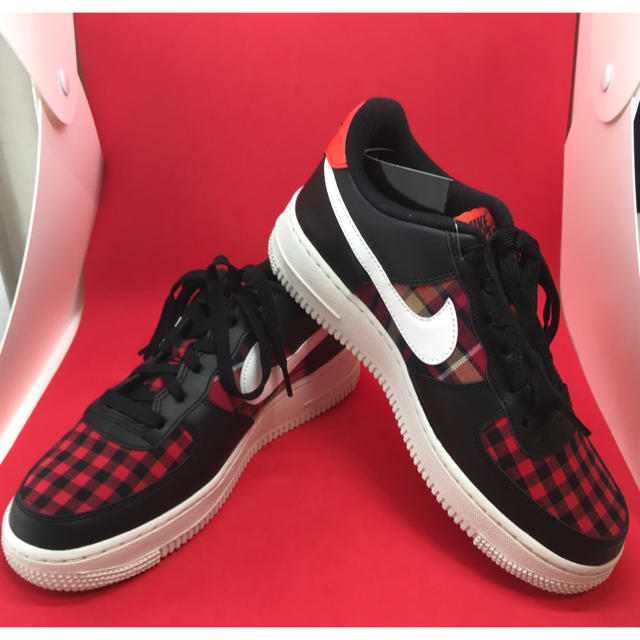 NIKE エアフォース1 LV8 GS チェック柄『新品』 3