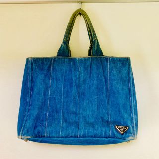 プラダ(PRADA)のPRADA デニムトート(トートバッグ)