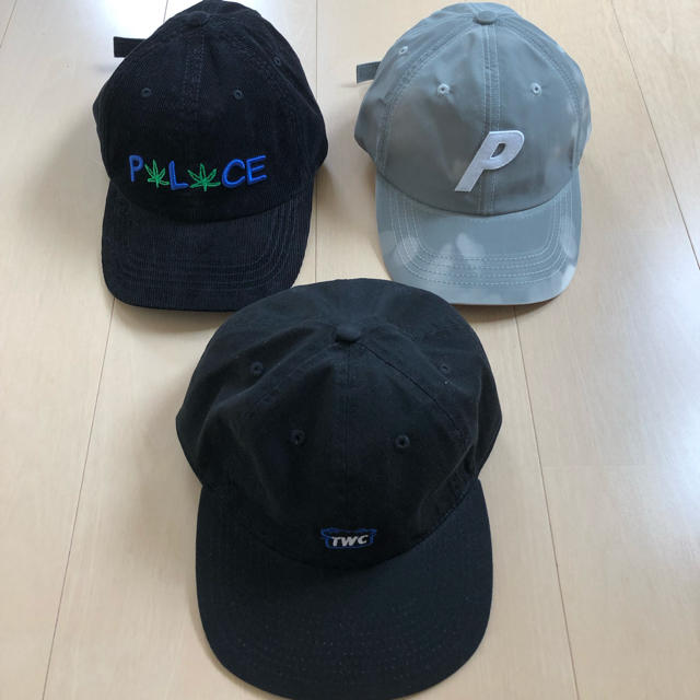 【バラ売り不可】PALACE TWC CAP3点まとめ売り