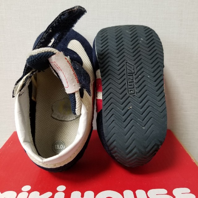 mikihouse(ミキハウス)のMIKI HOUSE×mizuno/スニーカー/13㎝ キッズ/ベビー/マタニティのベビー靴/シューズ(~14cm)(スニーカー)の商品写真