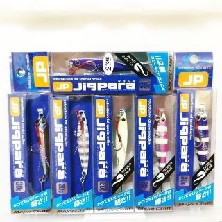 メジャークラフト(Major Craft)の新品未使用✩送料込み♪メジャークラフト ジグパラショート30g 6カラーセット(ルアー用品)