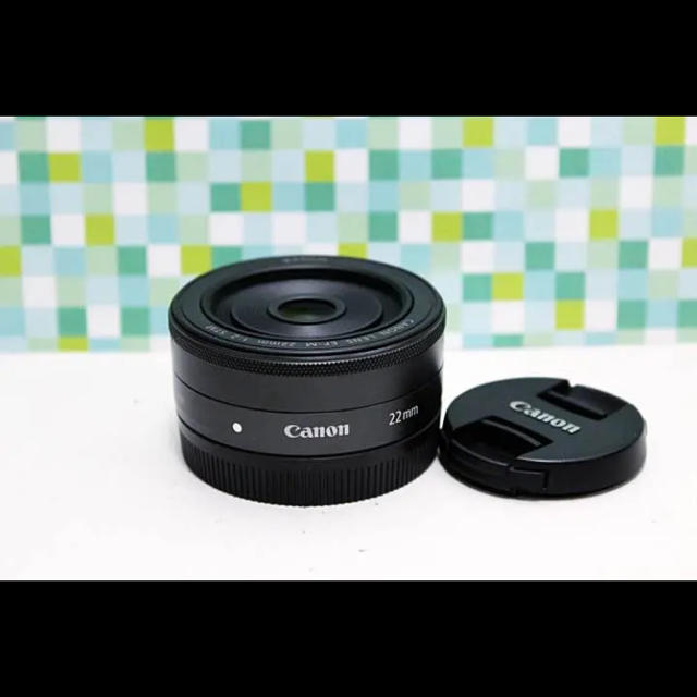 超歓迎された Canon - 大人気❤️CANON EF M 22mm f2 STM 単焦点レンズ ミラーレス レンズ(単焦点)