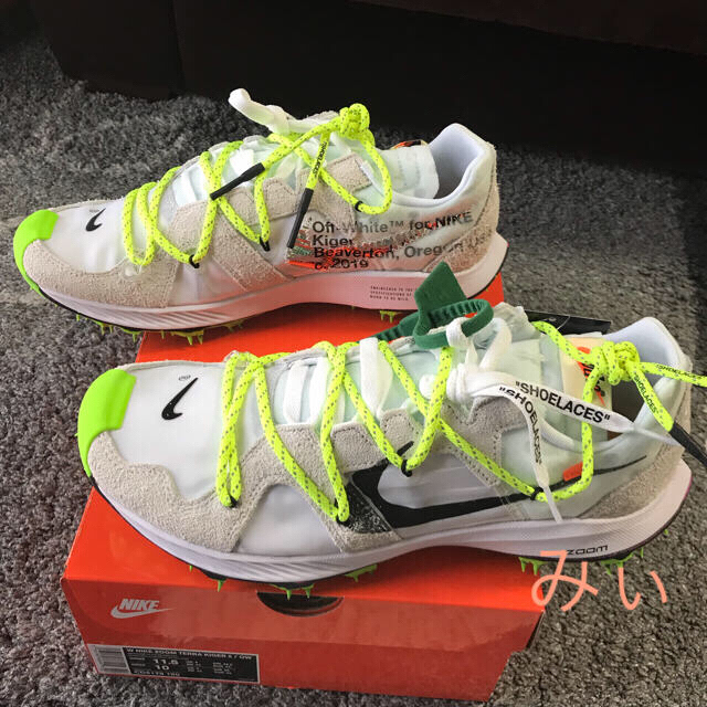 新品 NIKE OFF-WHITE AIR ZOOM TERRA KIGERサイズ285cm28cm