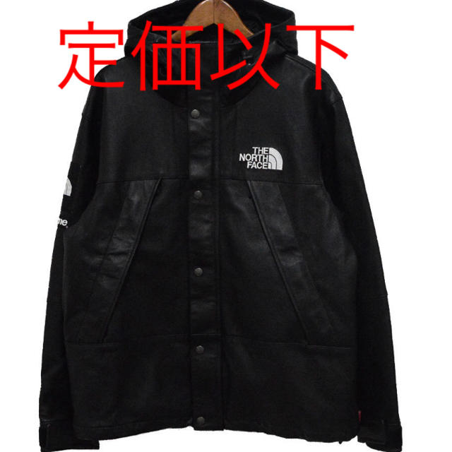 supreme northface 18aw レザーマウンテンJKT