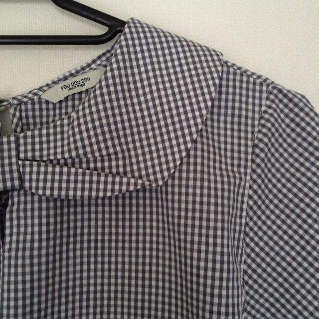 POU DOU DOU(プードゥドゥ)のリボン衿ブラウス レディースのトップス(シャツ/ブラウス(半袖/袖なし))の商品写真