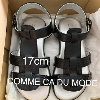 コムサデモード(COMME CA DU MODE)のnew COMME CA DU MODE  17cm(サンダル)