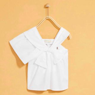 ザラキッズ(ZARA KIDS)の値下げしました！ZARA Girlトップス【新品タグつき】(Tシャツ/カットソー)