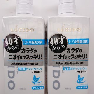 ルシードエル(LUCIDO-L)のルシード  薬用デオドラントボディウォッシュ 450ml×2本(ボディソープ/石鹸)