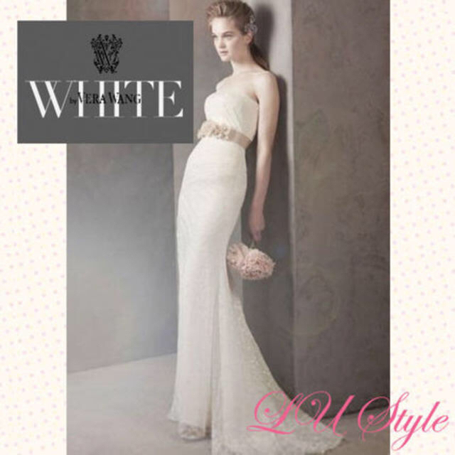 一流の品質 Vera Wang - White by Vera Wang ウェディングドレス