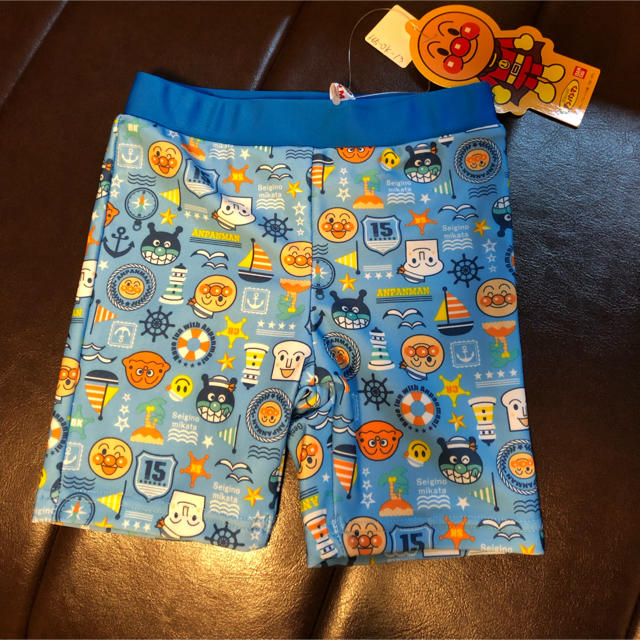 アンパンマン(アンパンマン)の新品 アンパンマン水着 90 キッズ/ベビー/マタニティのキッズ服男の子用(90cm~)(水着)の商品写真