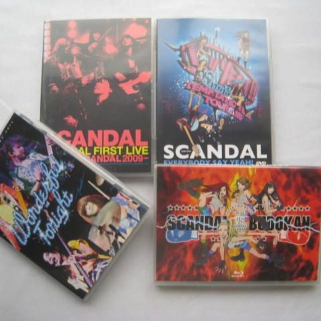 SCANDAL 2009&2012&2013 DVD&BD スキャンダル