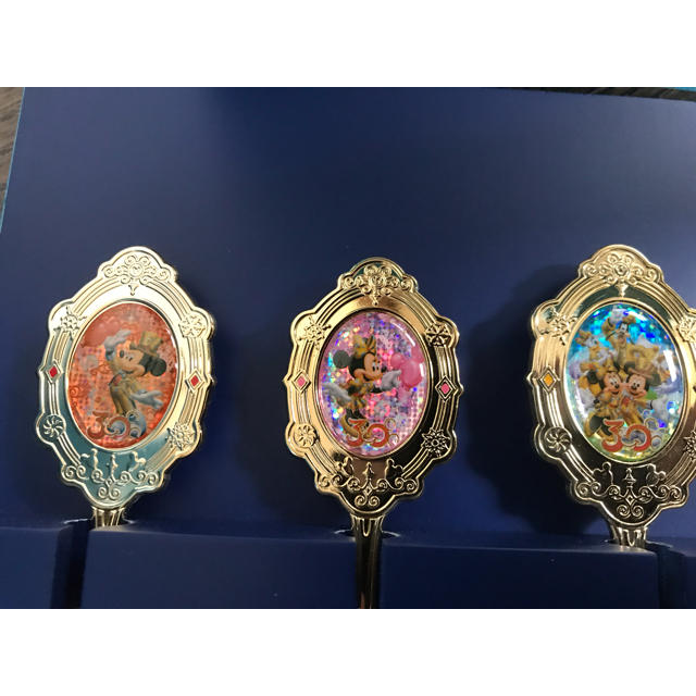 Disney(ディズニー)の美品 東京ディズニーリゾート30周年 スーベニアスプーンセット ケース付き レア エンタメ/ホビーのおもちゃ/ぬいぐるみ(キャラクターグッズ)の商品写真